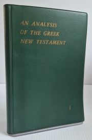 Grammatical Analysis of the Greek New Testament Volume 1, Gospels-Acts