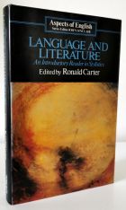 Language and Literature: An Introductory Reader in Stylistics