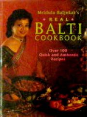 Real Balti Cookbook