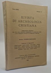 Rivista Di Archeologia Cristiana. Anno LXXII, Numeri 1-2